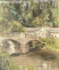 Umberleigh Bridge, Devon of a summer's mid day