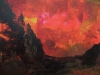 Planet of Exile - literary abstract acrylic by Jarek Filipowicz