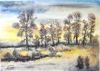 Canadian landscape 9, 11x15 inch, water colors SKU 4029 