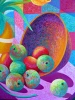 STILL LIFE OF FRUITS & FLOWERS