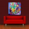 STILL LIFE OF FRUITS & FLOWERS
