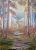 Three Seasons Woodland Walk,  Triptych