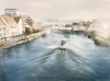 Echoes on the Waterway (Watercolour - Original)