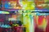 XL Colourful Sunset Wildflowers 766