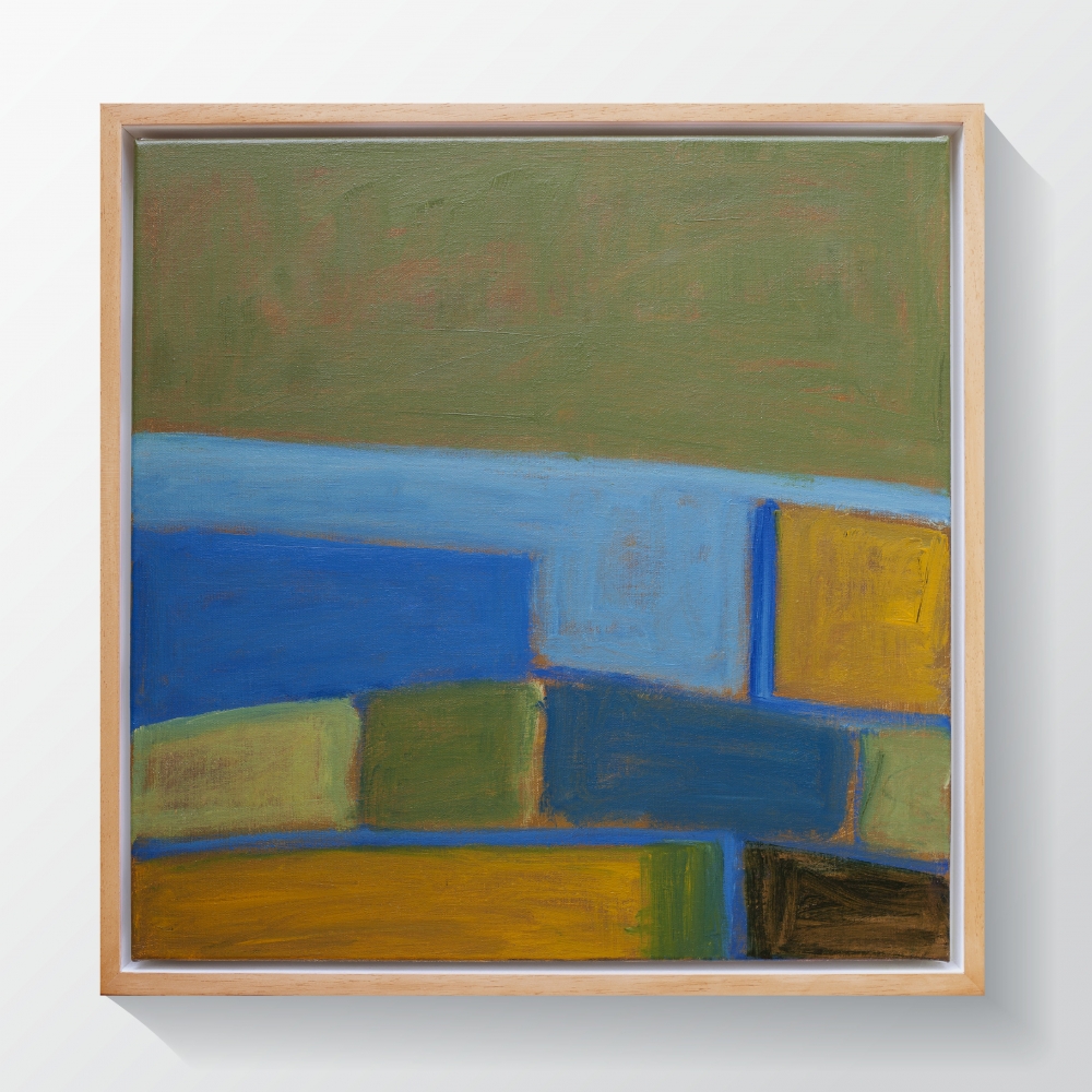 Wheat Fields By The Sea - Abstract Seascape