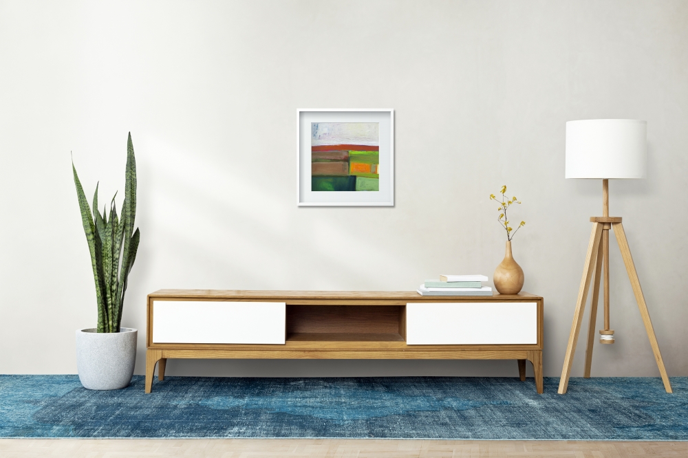 Earthy Green - Abstract Seascape