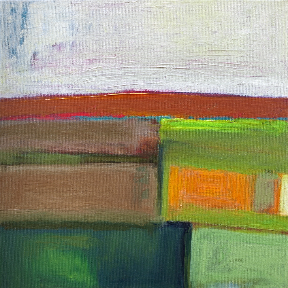 Earthy Green - Abstract Seascape