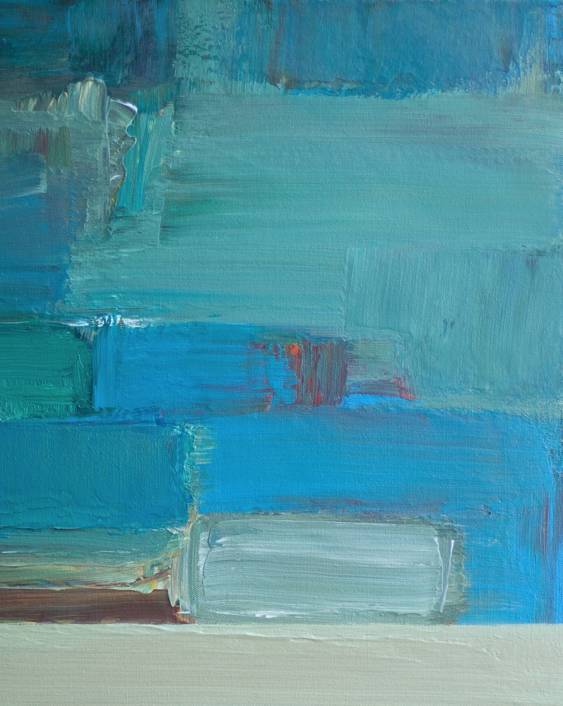 Blue Coast - Abstract Seascape