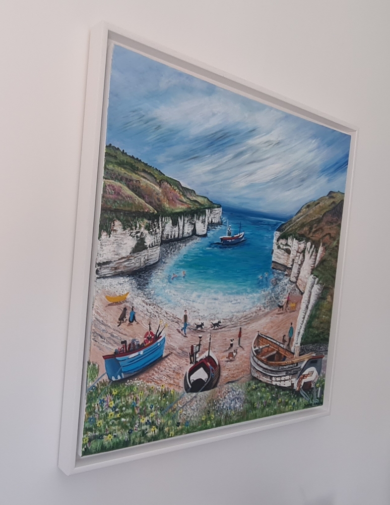 North Landing Beach,  Flamborough