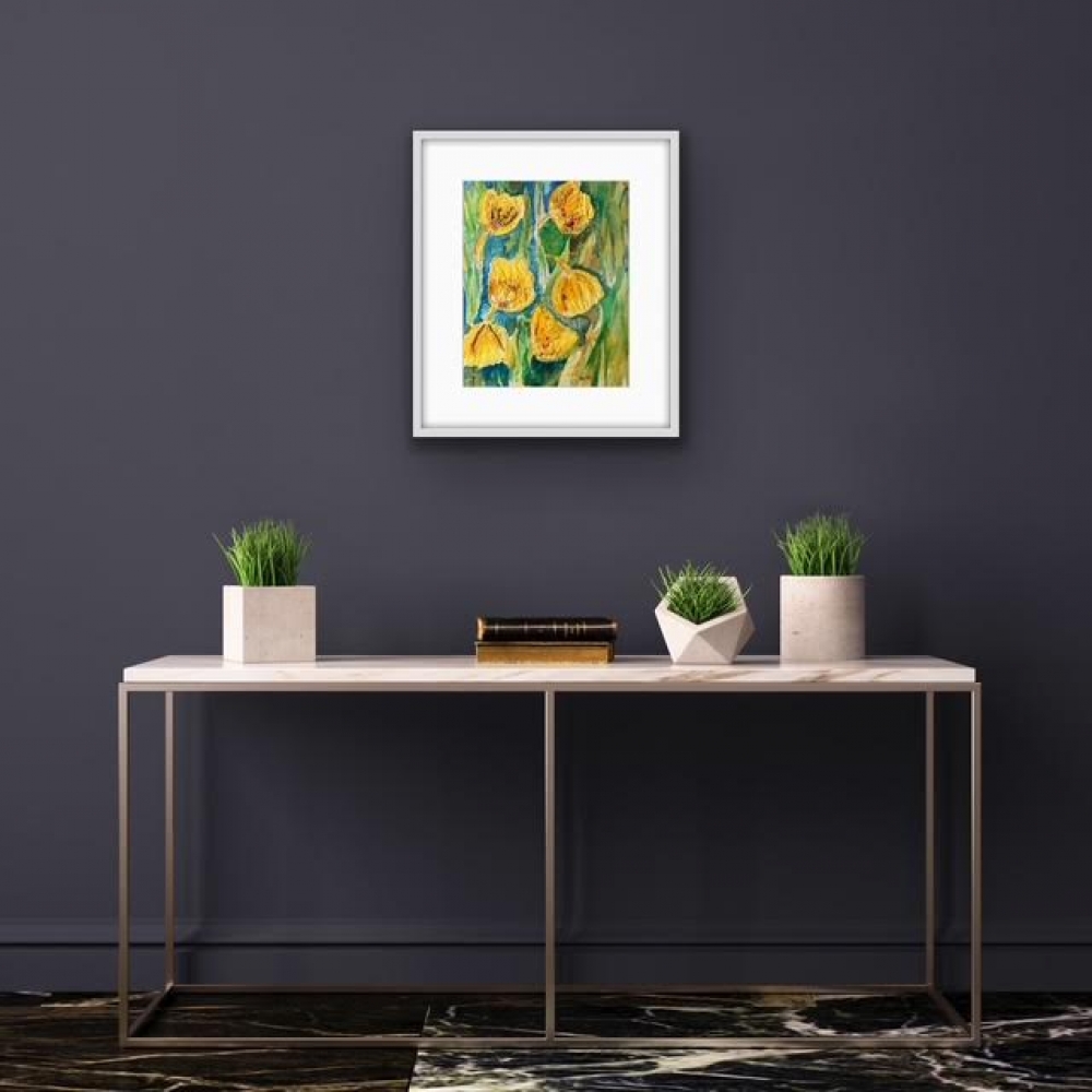 'Silk Flowers' 'Yellow Flowers