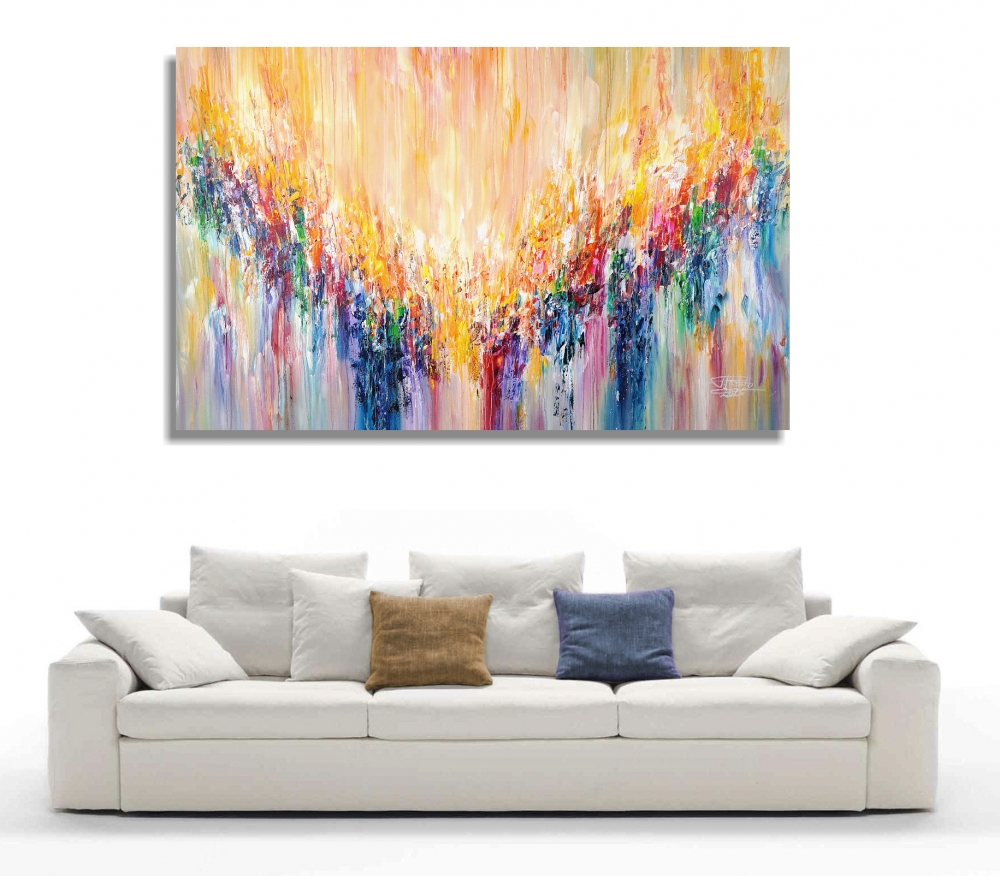 Soft Abstract Symphony XXXL 1