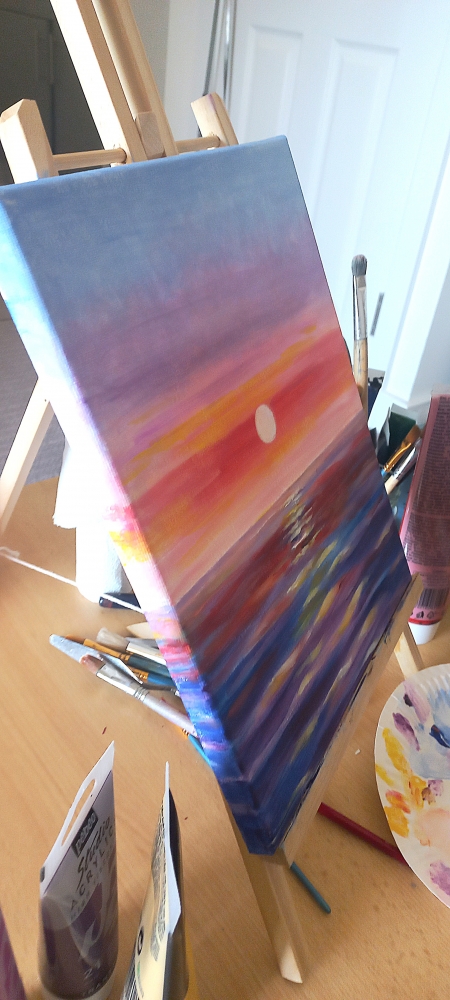 \"Dance of Evening Colors\"