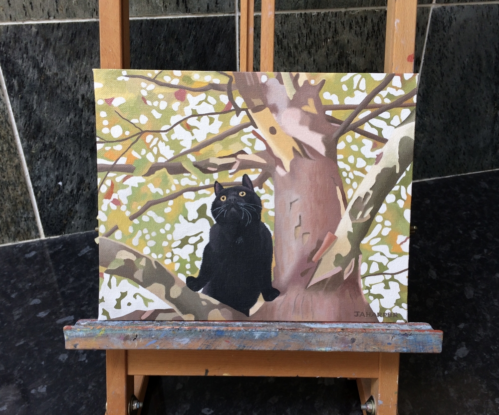 Cat In The Tree