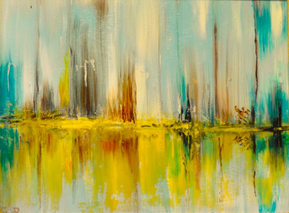Canadian Winter 1, oil on canvas, 18Hx24LX1W inch, with, SKU 3009 