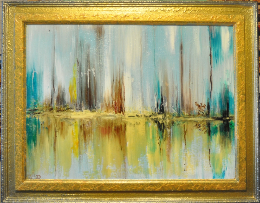 Canadian Winter 1, oil on canvas, 18Hx24LX1W inch, with, SKU 3009 