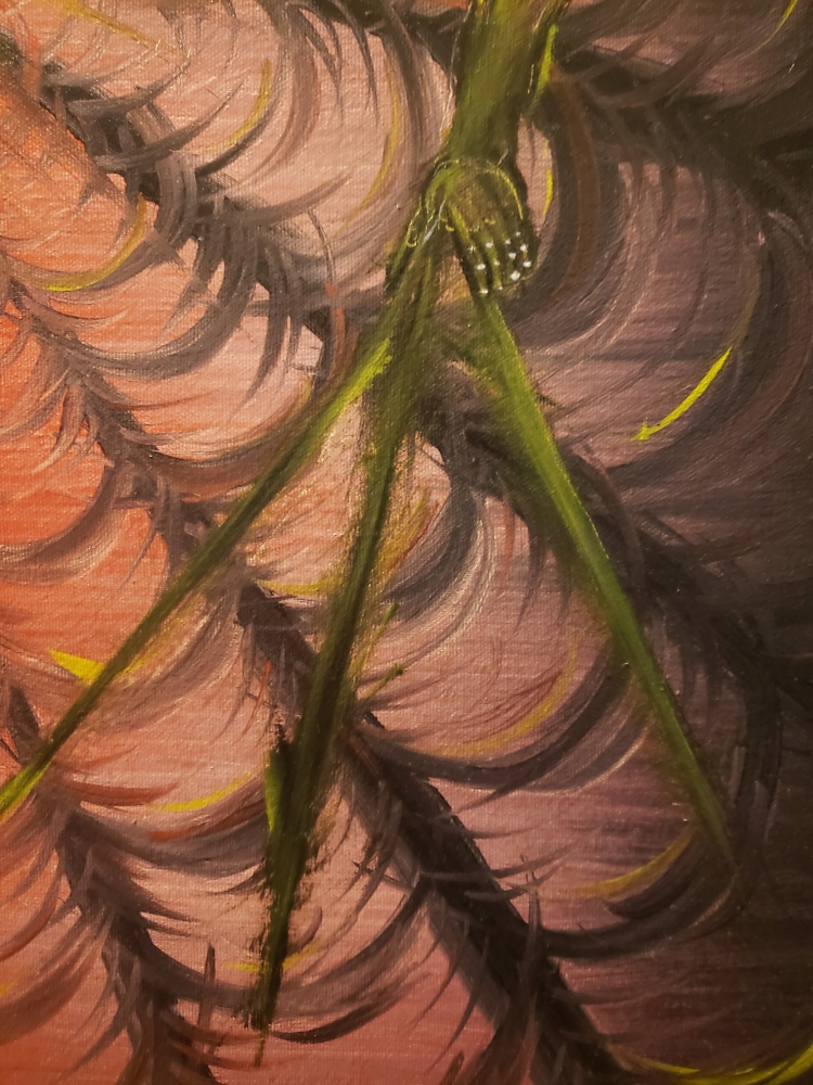 The Black Hole, oil on canvas, 20x24 inch, 50.75x61 cm, with frame, SKU 3027