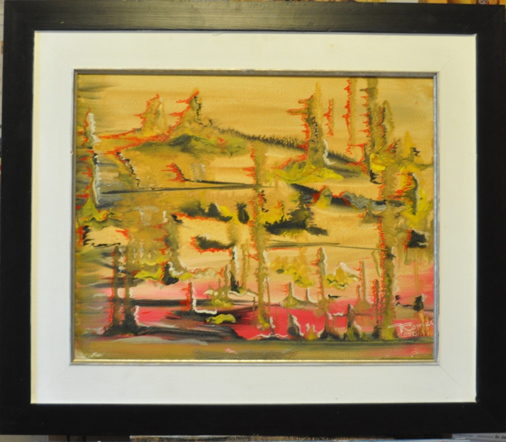 After life 2 oil on canvas, 16x20 inch, 40.5x51 cm, SKU 3002