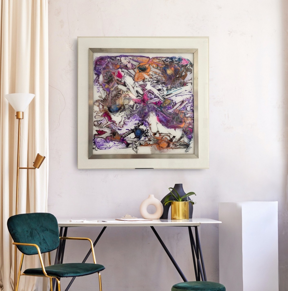 Dreams In Bloom (Acrylic Glass Original)