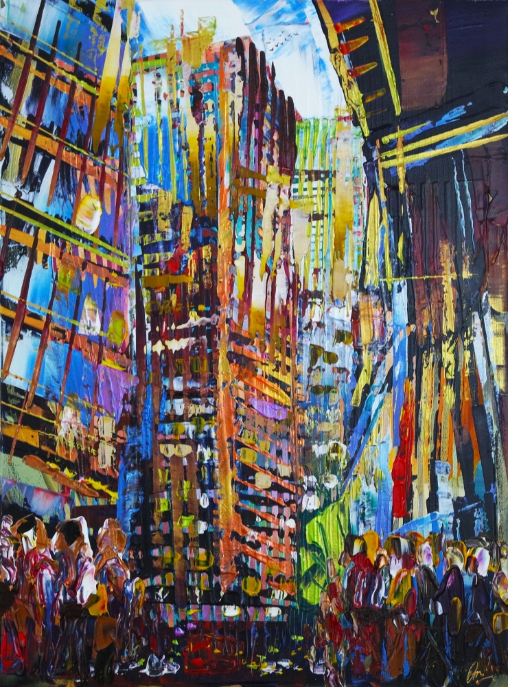 Bustling City Centre 984