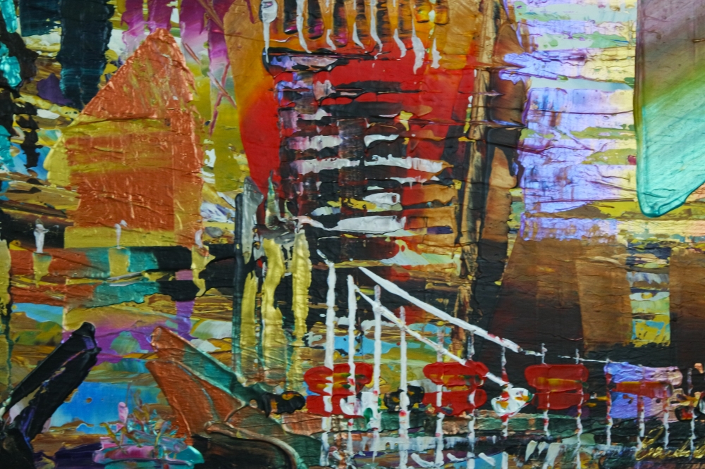 City of London Skyline Abstract 056