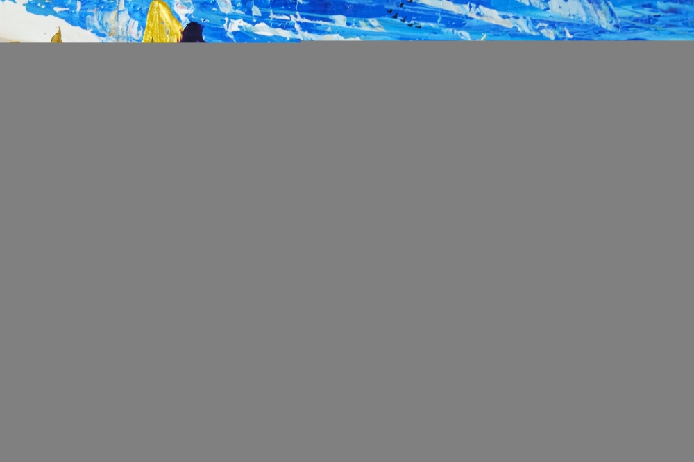 City of London Skyline Abstract 056