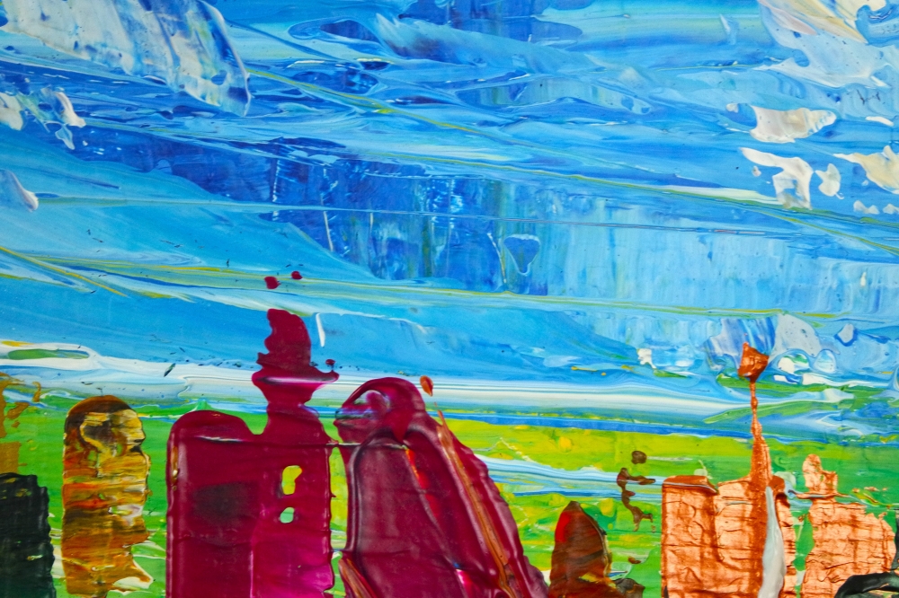 City of London Skyline Abstract 056