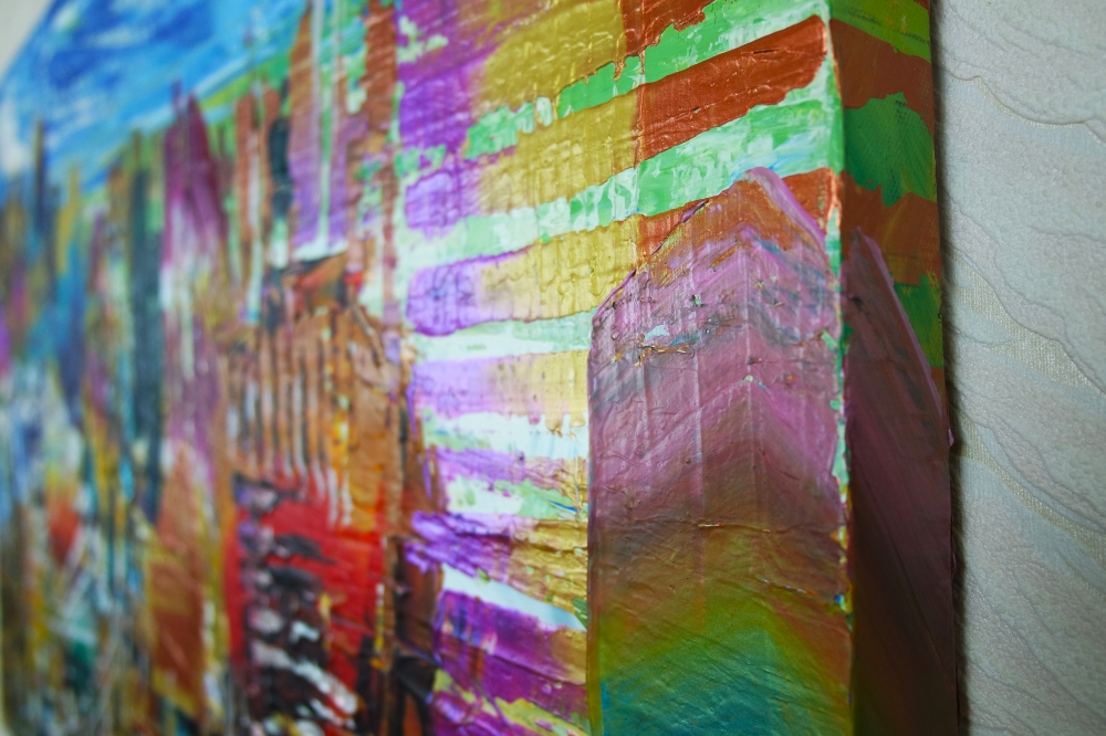 City of London Skyline Abstract 056
