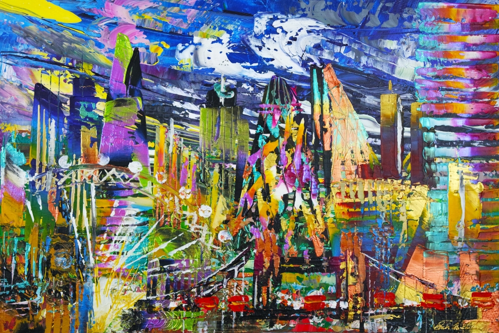 City of London Skyline Expression 049