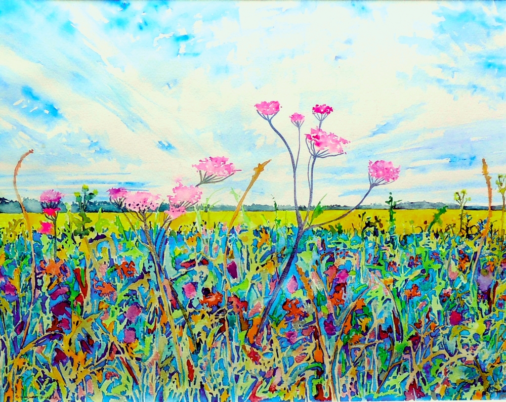 High Summer, Fenland Skies