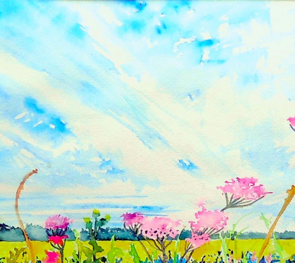 High Summer, Fenland Skies