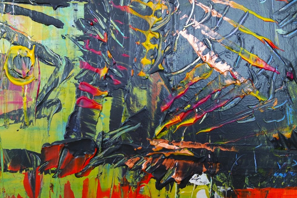 Green Eye Cat with Fish in Woods 041