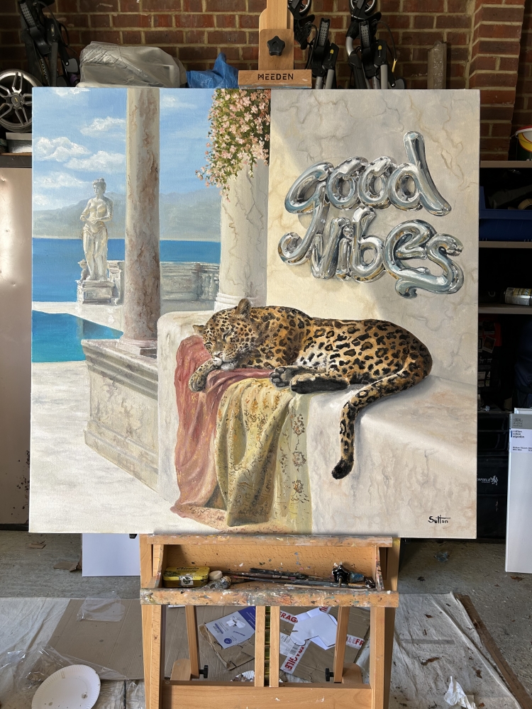 The leopard sleeps tonight