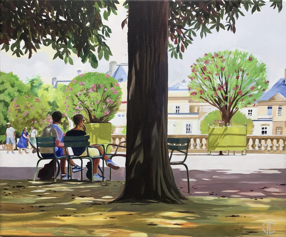Summer Jardin Du Luxembourg Paris