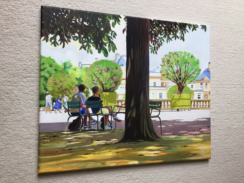 Summer Jardin Du Luxembourg Paris