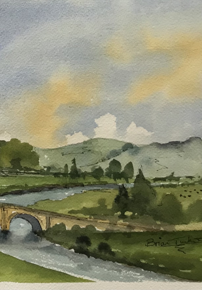 Chatswaorth and the bridge over the River Wye