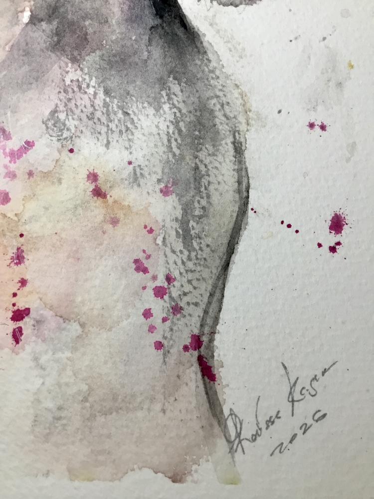 Innocent Eyes – Original Watercolor Puppy Portrait