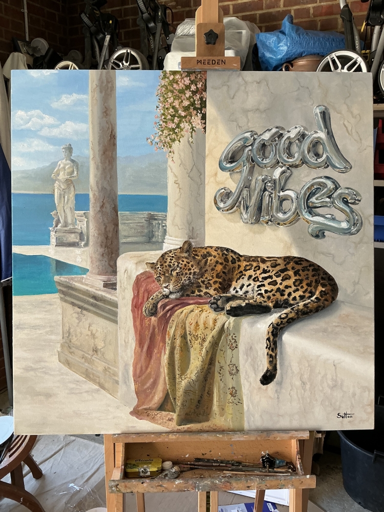 The leopard sleeps tonight