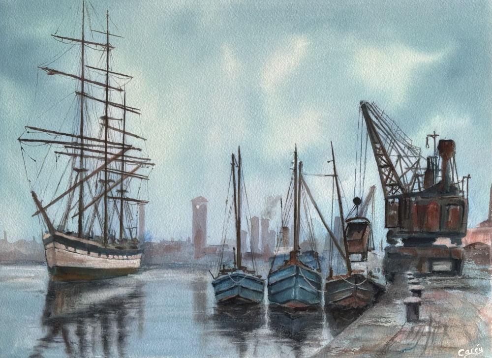 Glasgow Harbour, A Bygone Age