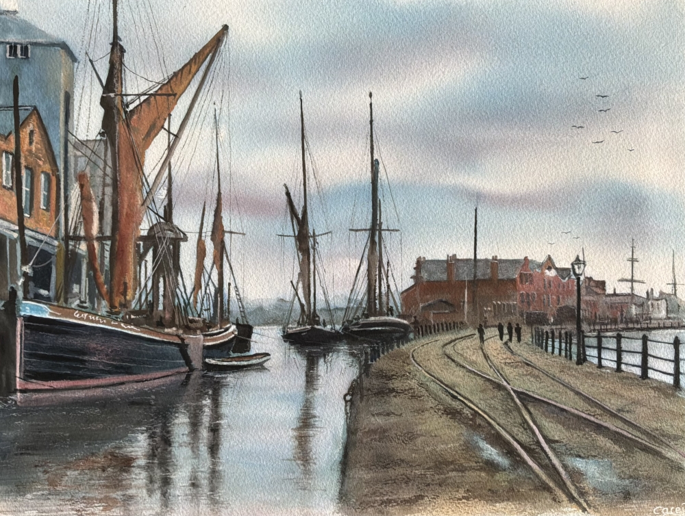 Ipswich Waterfront - A Glimpse of the Past