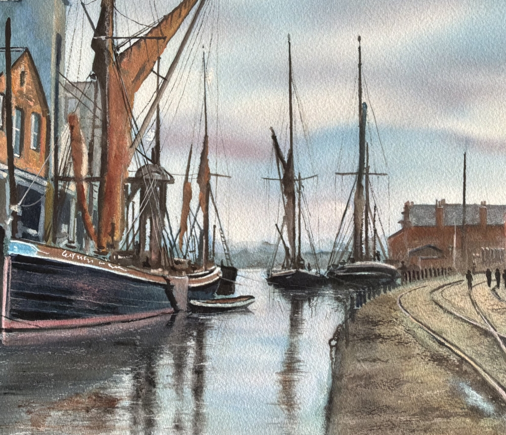 Ipswich Waterfront - A Glimpse of the Past