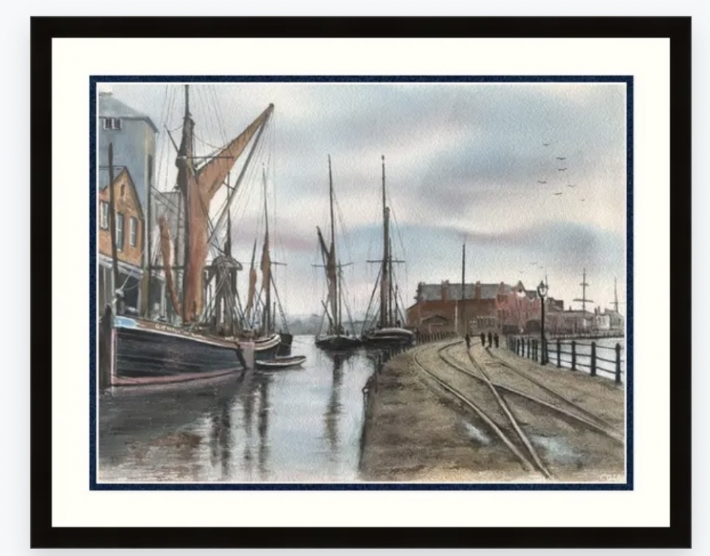 Ipswich Waterfront - A Glimpse of the Past