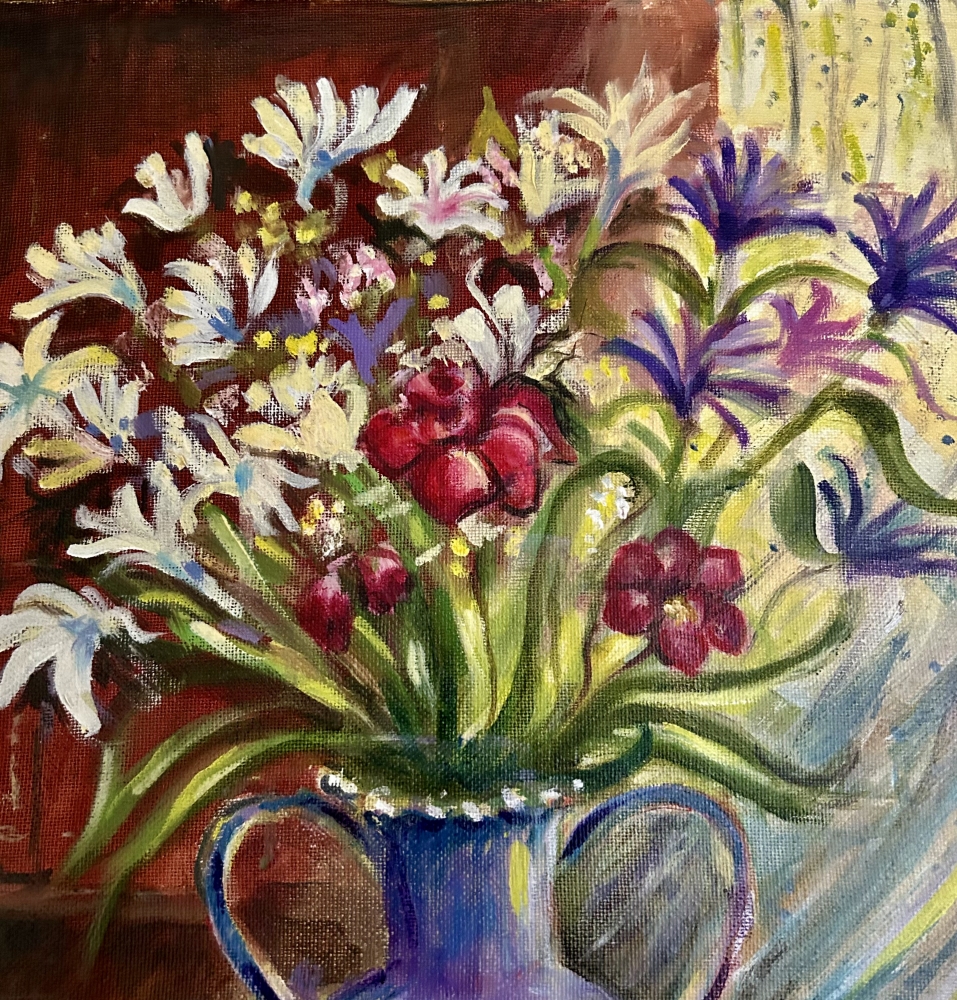 Flowers and chocolates 