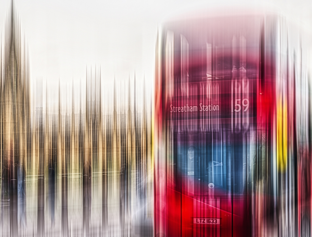 London Bus and Big Ben