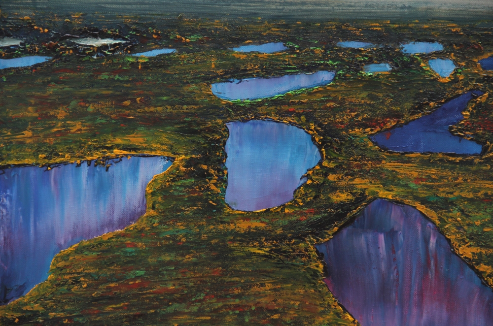 Over the October Wetlands