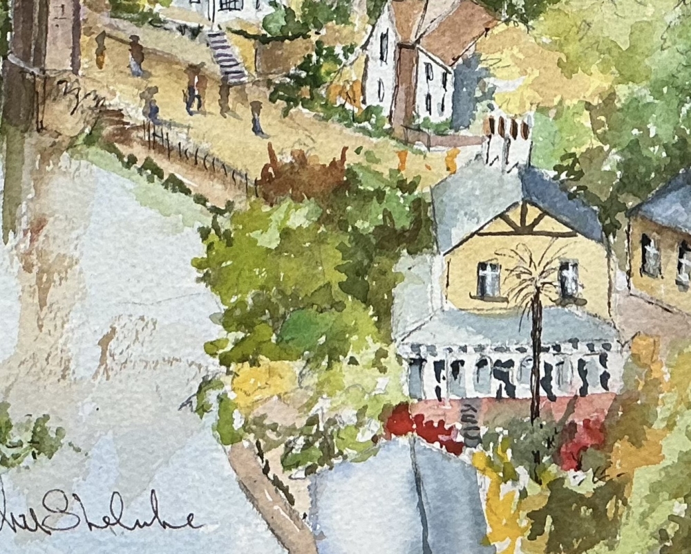 Knaresborough over the Nidd  Ref.SN 0455