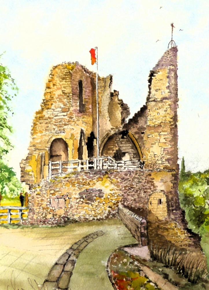 Castle of Knaresborough. Ref. SN 0456