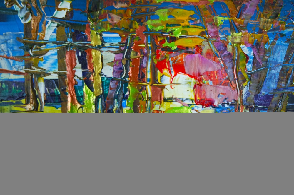 Sunset in Wooded Landscape 078