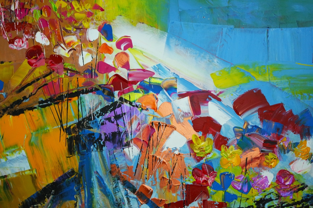 XL Colourful Landscape Sunset Wilderness 865