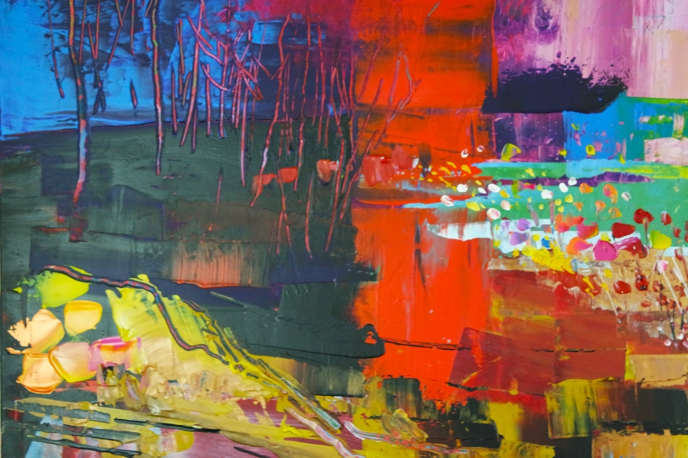 XL Colourful Landscape Sunset Wilderness 865