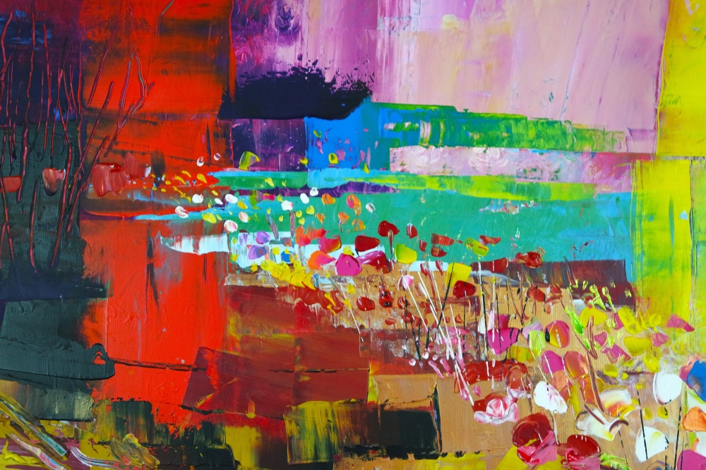 XL Colourful Landscape Sunset Wilderness 865